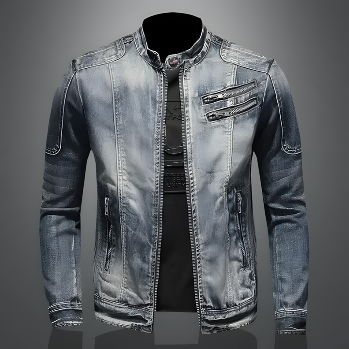 Dominik™ Vintage-Jeansjacke