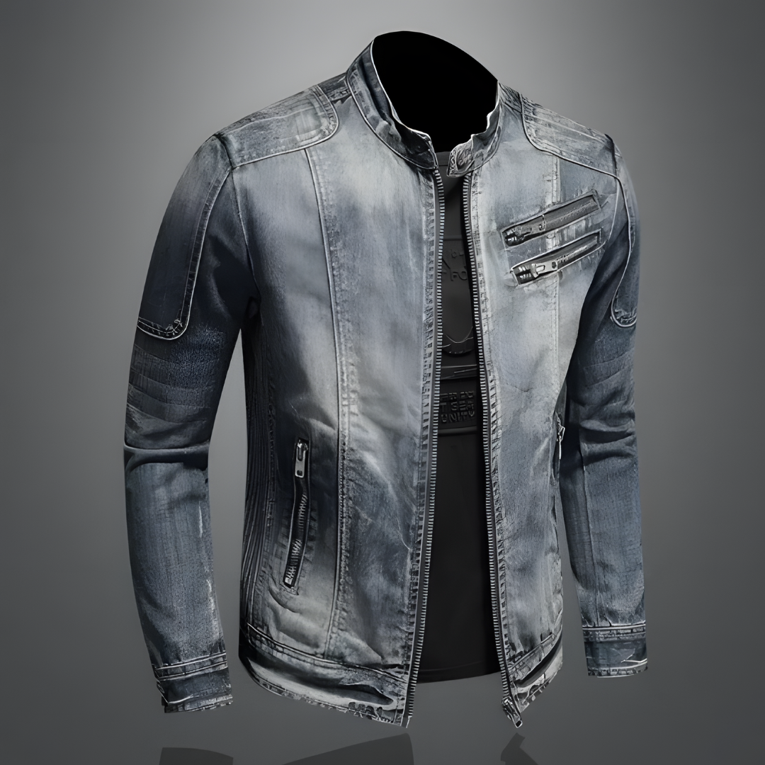 Dominik™ Vintage-Jeansjacke