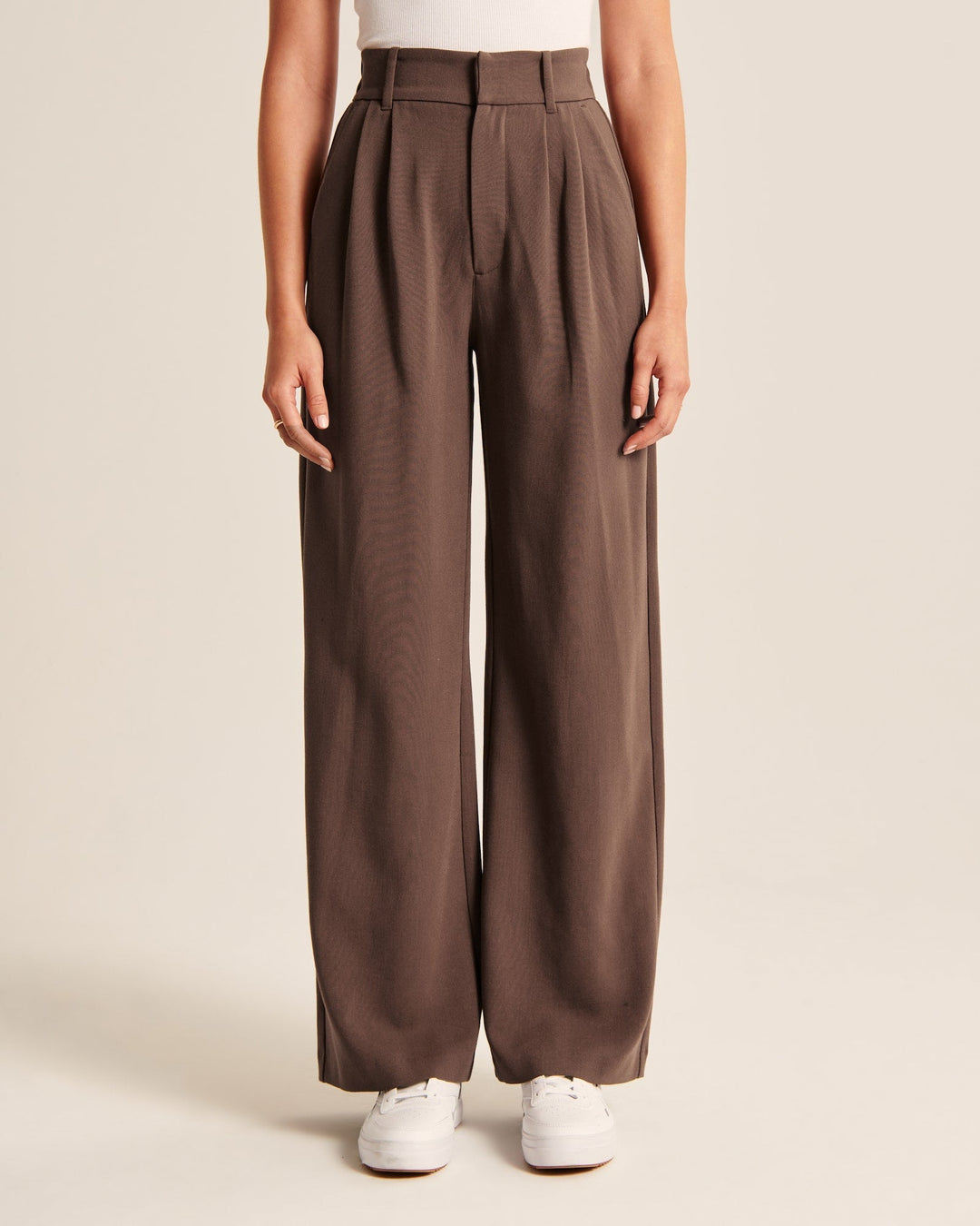 LILY | Taillierte Hose mit weitem Bein