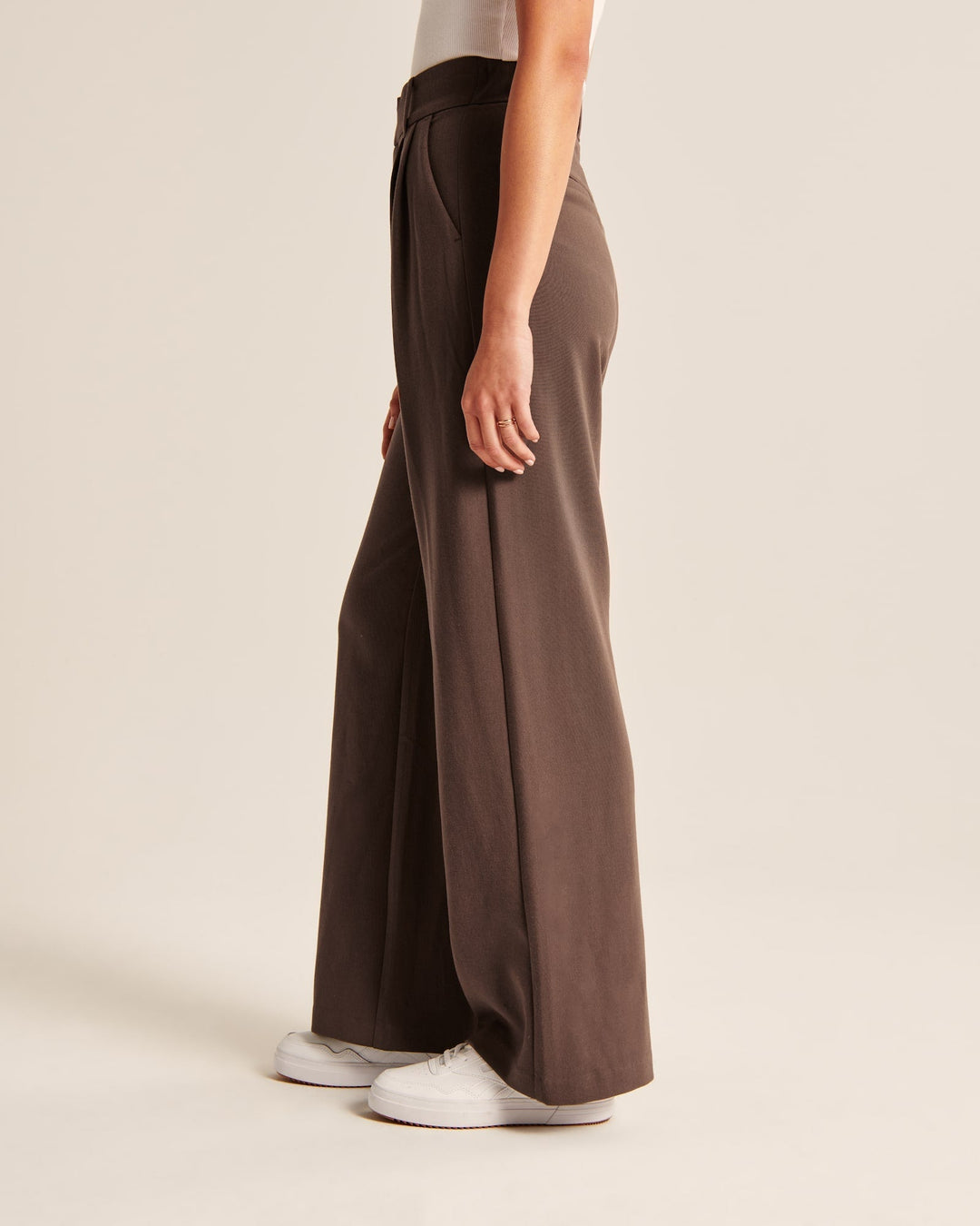 LILY | Taillierte Hose mit weitem Bein