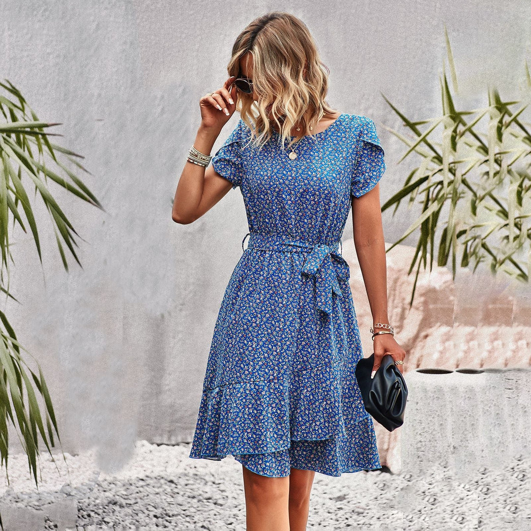 Miriam™ Trendiges Kleid mit Schmeichelhaftem Taillenband