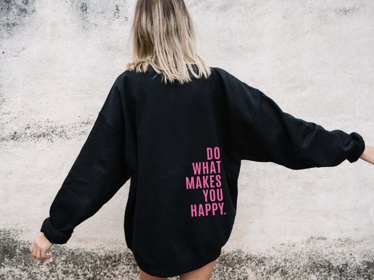 Happy™ - Gelassenheit Statement Hoodie