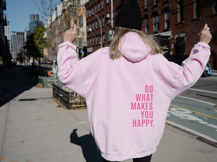 Happy™ - Gelassenheit Statement Hoodie