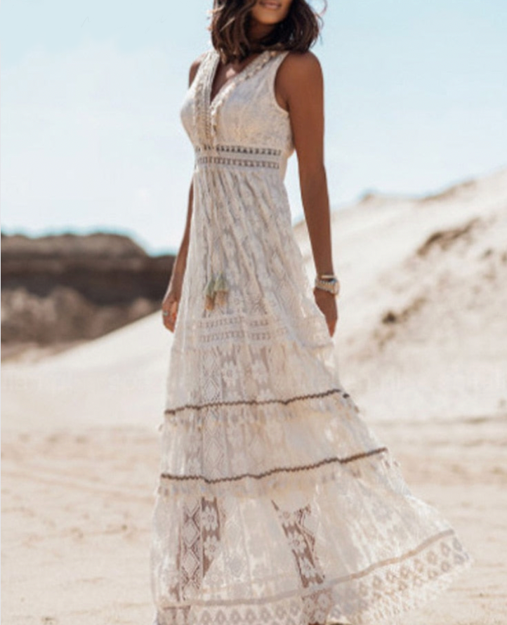 Mia - Elegantes Boho-Kleid