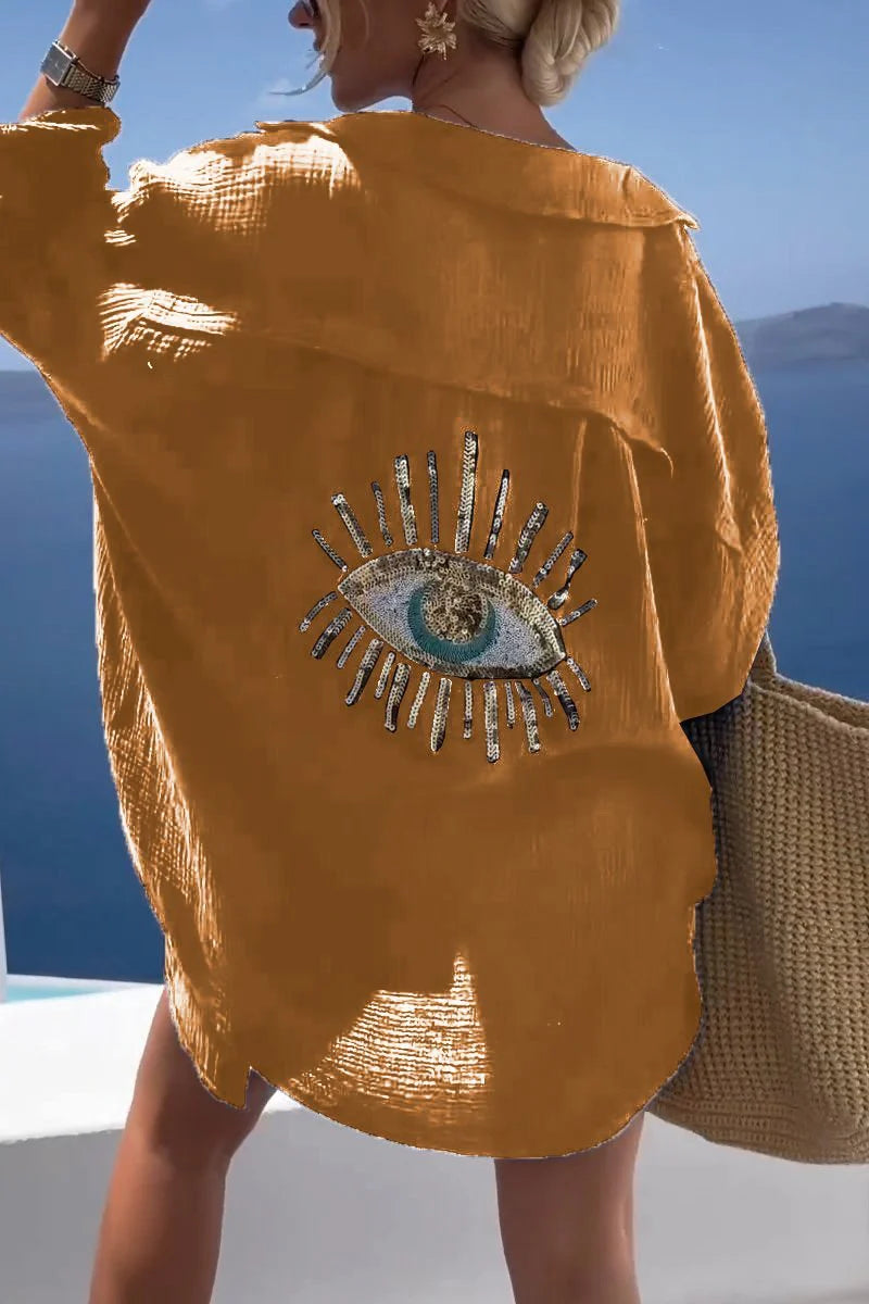 Sahara™ Shirt mit Nazar-Augen